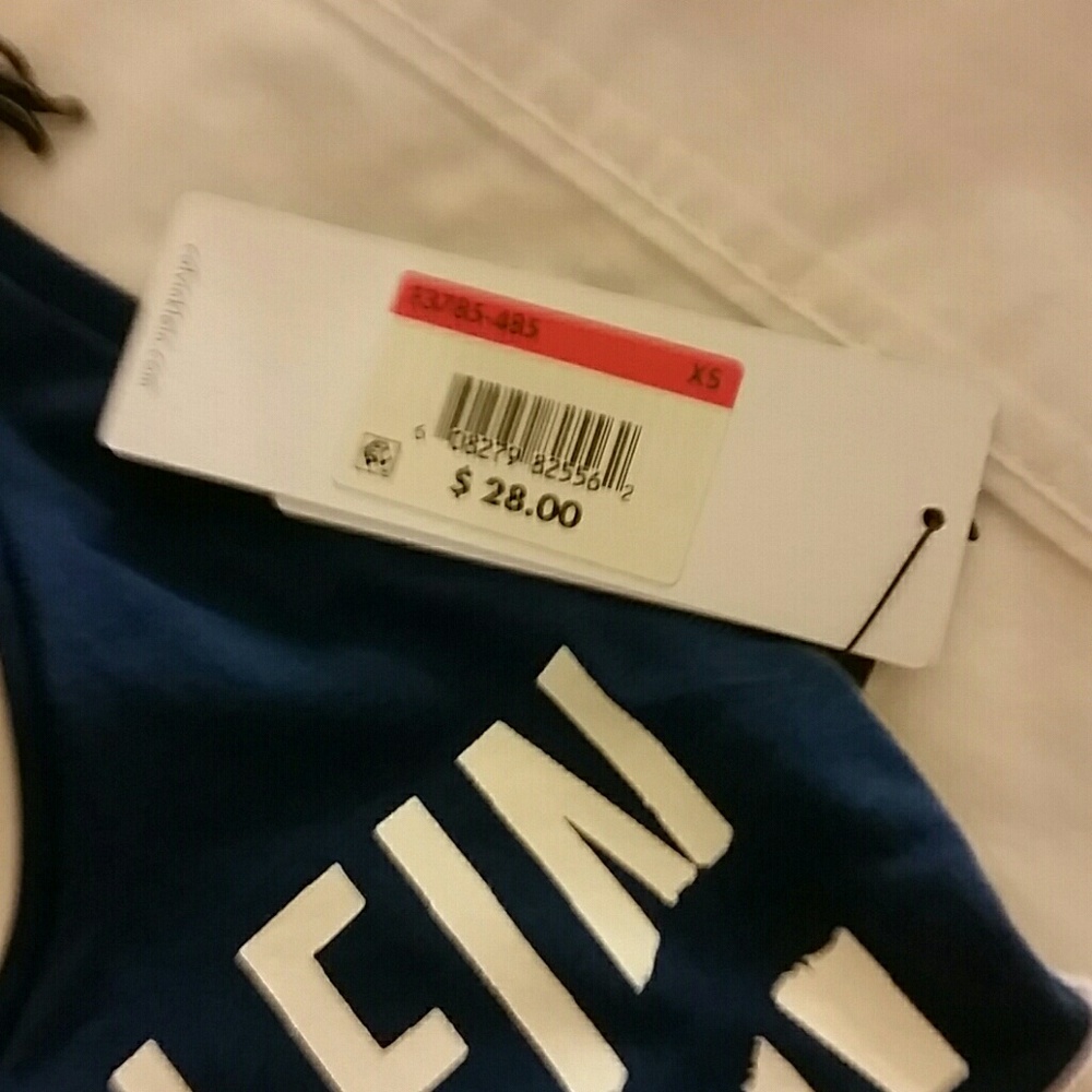 The Modern Cotton Logo Bralette by Calvin Klein. - Picture 5 of 5